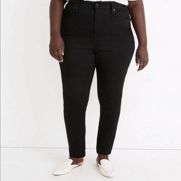 MadewellBlack 9” High Rise Skinny Jeans